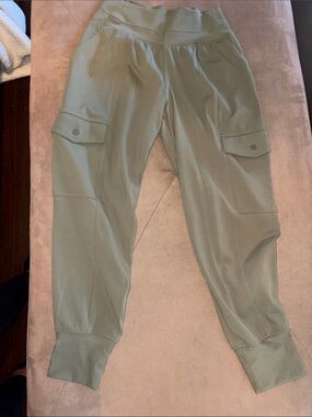 Athleta Olive Utility Cargo Joggers